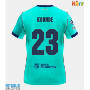Billiga Barcelona Jules Kounde #23 Tredjeställ 2026-27 Kortärmad